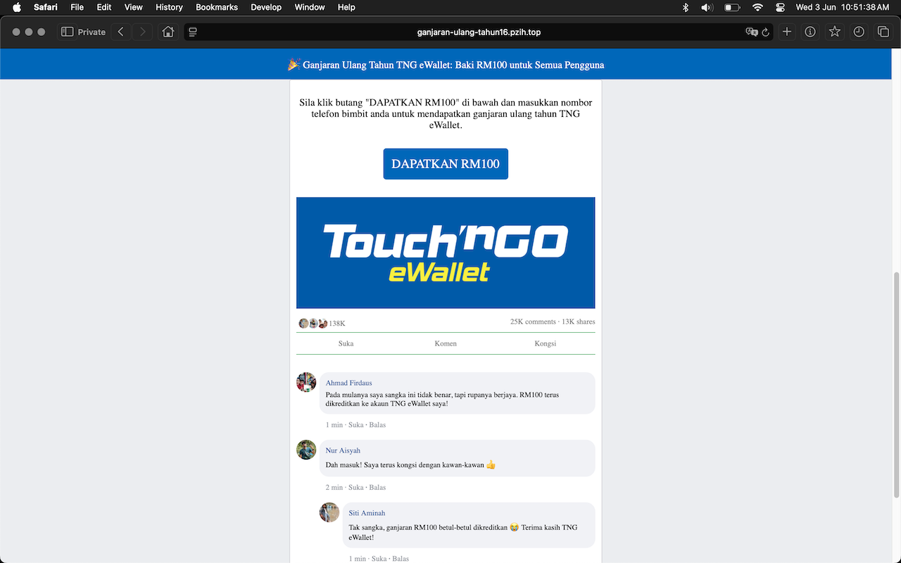 Scammer Link : https://Ganjaran-Ulang-Tahun16.pzih.top